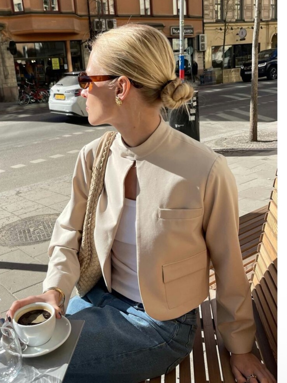 Djerf Avenue Day-to-day Jacket Women’s In Cream